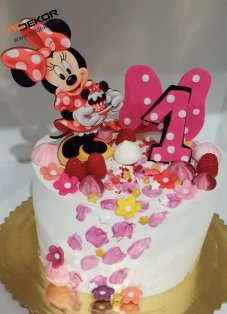torta minnie s kolačikom