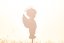 drevený anjelik na tortu na prijímanie