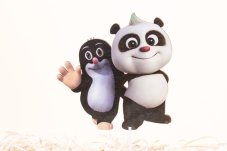 tortová dekorácia krtko a panda tortová dekorácia krtko a panda