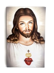 obraz Srdce Ježišovo na plátne 150x65cm obraz Srdce Ježišovo na plátne 150x65cm