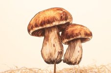 Dvojhríb - zápich na tortu