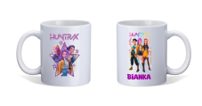 keramický hrnček Huntrix pre dieťa s menom keramický hrnček Huntrix pre dieťa s menom
