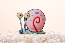 spongebob slimak zapich na tortu
