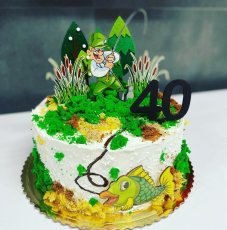 torta rýbar s rybou