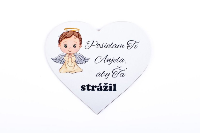 magnetka anjel na stráženie