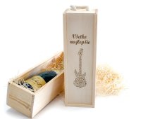 Krabička na fľašu - gitara Krabička na fľašu - gitara