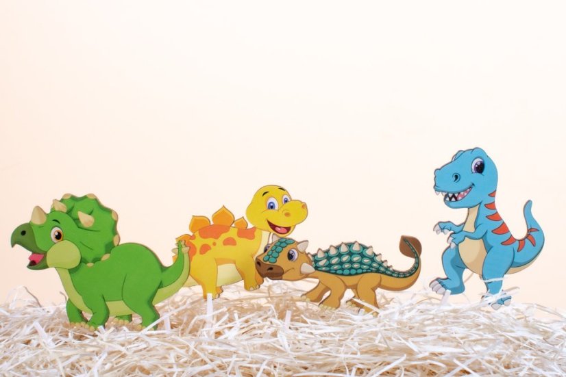 detsky dinosaurus zapich na tortu