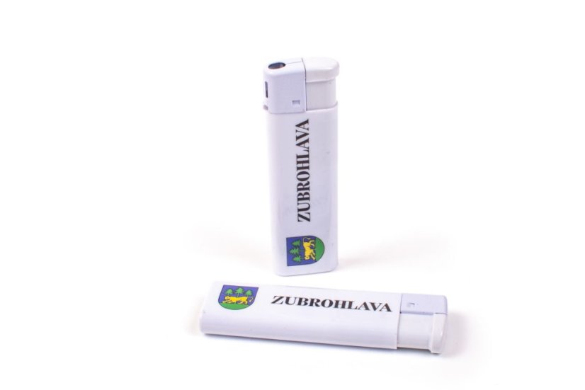 zapalovač s logom firmy
