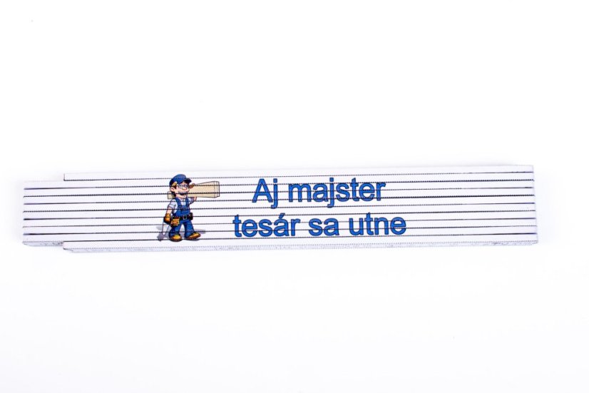 drevený meter Aj master tesár sa utne