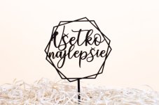 akrylovy zapich vsetko najlepsie