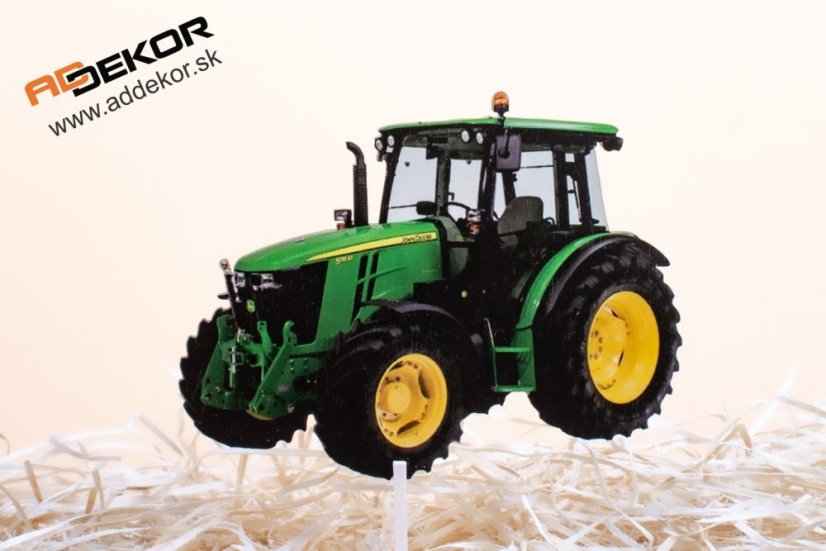 zápich traktor John Deere na tortu
