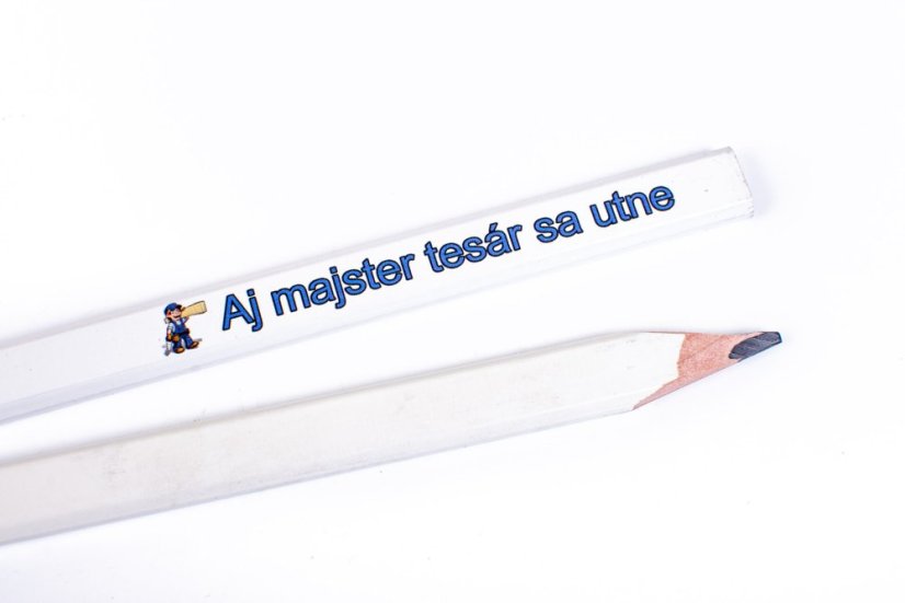 ceruzka Aj majster tesár sa utne