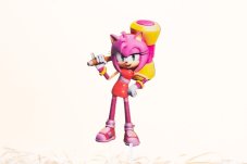 ozdoba na tortu sonic amy rose