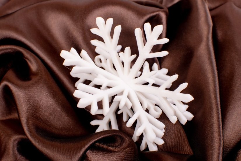 skladacia snehová vločka