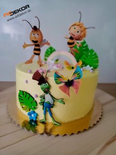 torta včielka maja