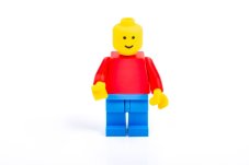 LEGO postavička na tortu