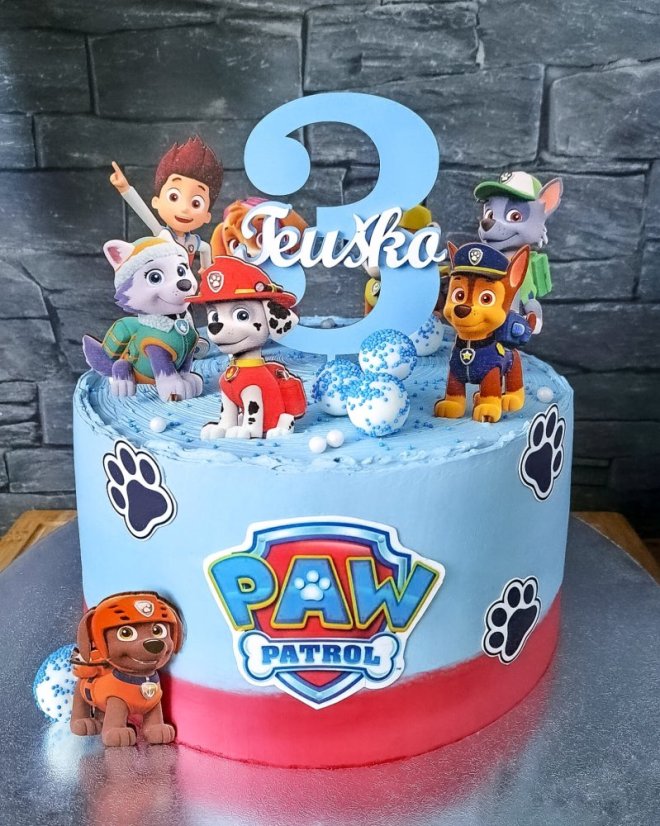 paw patrol zapichy na tortu