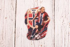 Futbalová dekorácia na tortu - Haaland v národnom drese