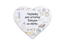 magnetka pre pani učiteľku