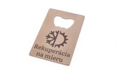 otvárak na fľaše s logom vlastnej firmy