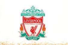 futbalové logo na tortu Liverpool