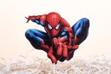 zapich do torty spiderman