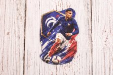 Futbalová dekorácia na tortu - Mbappe v národnom drese