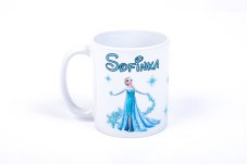 Hrnček Frozen s menom Hrnček Frozen s menom
