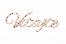 drevený text Vitajte na venček drevený text Vitajte na venček