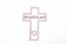 drevený krížik spomíname