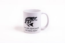 hrnček Len rybu, ktorú pustíš, vieš znova chytiť hrnček Len rybu, ktorú pustíš, vieš znova chytiť