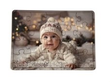 Drevené puzzle s fotkou