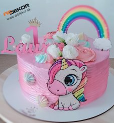 unicorn na torte