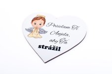 magnetka anjel na stráženie