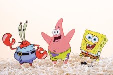 spongebob zapichy na tortu