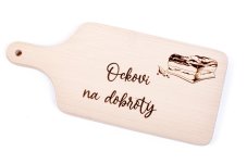 drevený lopár pre ocka