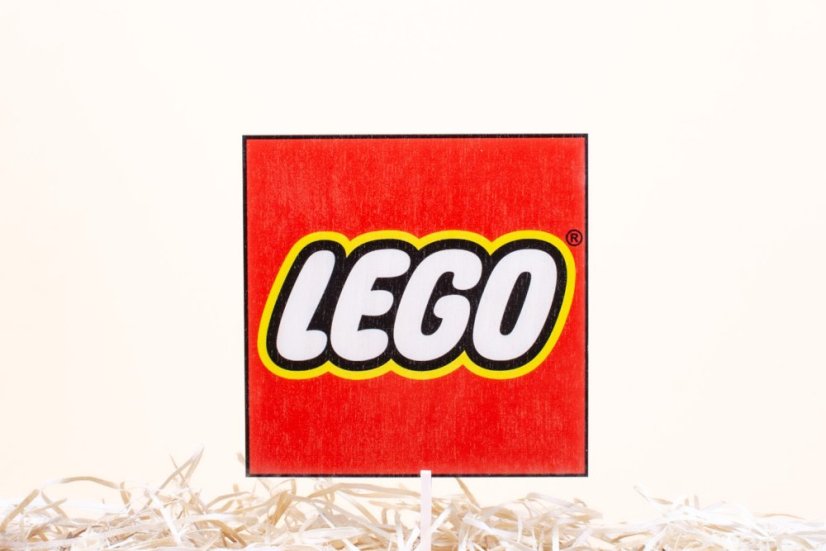 tortový zápich lego