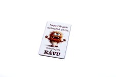 Magnetka na chladničku - káva