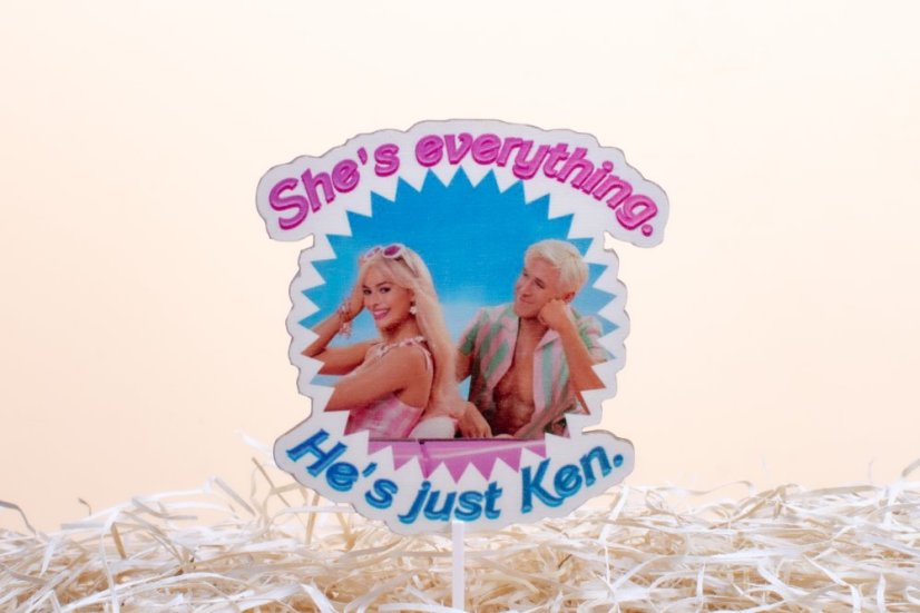 zapich do torty barbie a ken