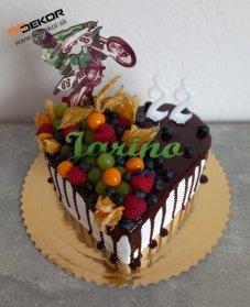 cross motorka torta